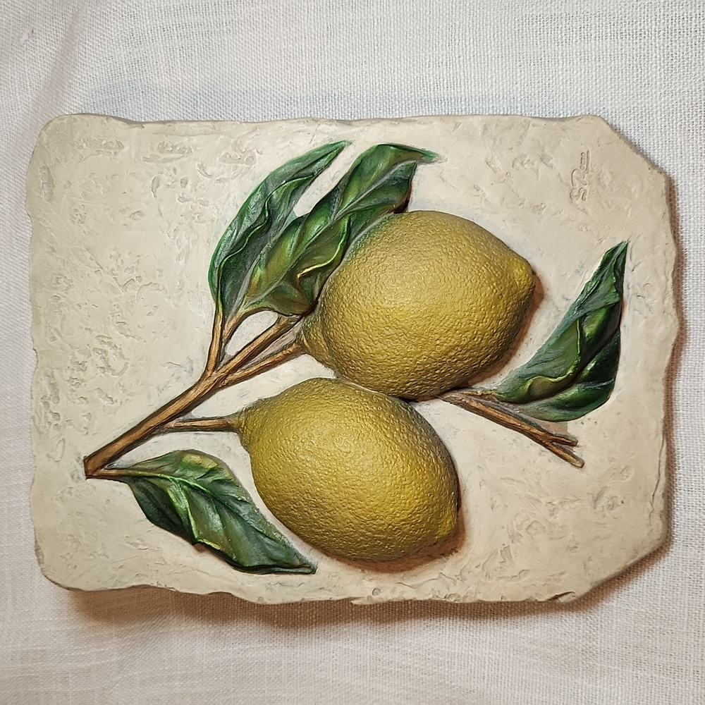 Austin Productions lemon plaque